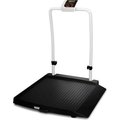 Rice Lake Weighing Systems Rice Lake 350-10-2BLE Single Ramp Wheelchair Scale w/Handrail & Bluetooth BLE 4.0, 1000 lb x 0.2 lb 194739